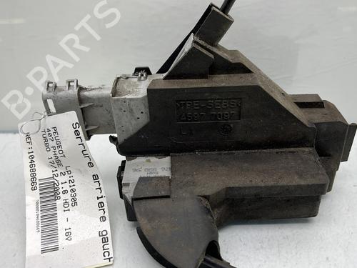 Rear left lock PEUGEOT 407 (6D_) 1.6 HDi 110 (6D9HZC, 6D9HYC) | BP25740327C100 
