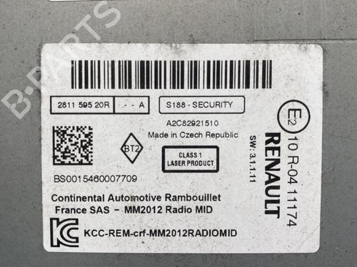 Radio RENAULT KANGOO Express (FW0/1_) 1.5 dCi 90 (FW0G, FW05, FW08, FW11) | BP32062755E6 - Image 4