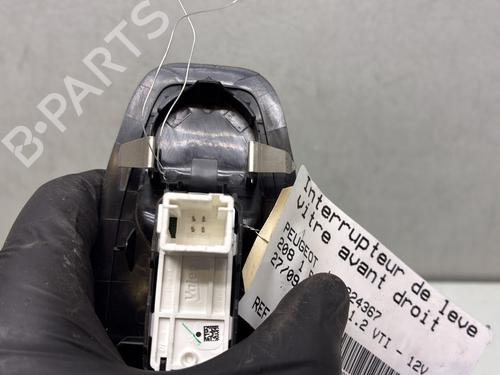 Right front window switch PEUGEOT 208 I (CA_, CC_) 1.2 VTI 82 | BP33830257I26 - Image 3