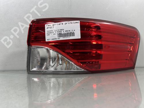 Used Right taillight TOYOTA AVENSIS Estate (_T27_) 2.0 D-4D (ADT270_, ADT270R) (124 hp) 29507208