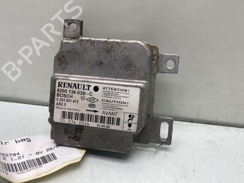 Centralita airbag RENAULT CLIO II (BB_, CB_) 1.2 (BB0A, BB0F, BB10, BB1K, BB28, BB2D, BB2H, CB0A,... | BP29939336M53 