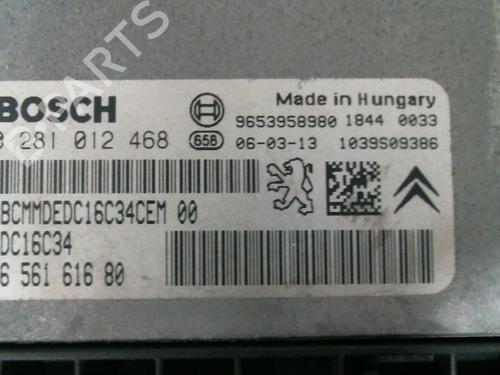 Engine control unit (ECU) CITROËN XSARA PICASSO (N68) 1.6 HDi | BP19979187M57 
