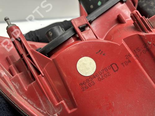 Right taillight PEUGEOT 3008 I MPV (0U_) 1.6 HDi | BP31602236C35 