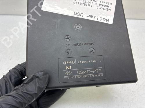 Used Fuse box Fuse box RENAULT LAGUNA III Grandtour (KT0/1) 1.5 dCi (KT0A, KT0R, KT02) (110 hp) 39393712 39393712