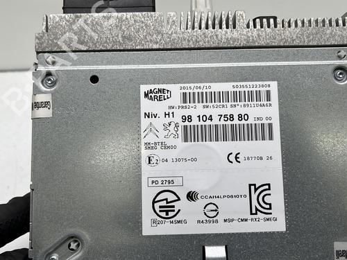 Used Radio Radio PEUGEOT 308 II (LB_, LP_, LW_, LH_, L3_) 1.6 HDi / BlueHDi 115 (115 hp) 24961240 24961240