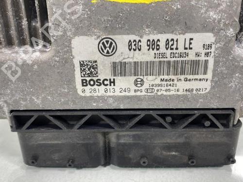 Used Engine control unit (ECU) SKODA OCTAVIA II Combi (1Z5) 2.0 TDI 16V (136 hp) 21196619