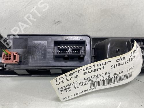 Used Left front window switch PEUGEOT 3008 I MPV (0U_) 1.6 BlueHDi 120 (120 hp) 29576068