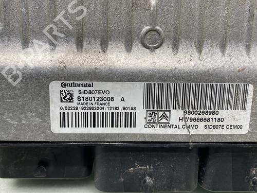 Engine control unit (ECU) CITROËN BERLINGO MULTISPACE (B9) 1.6 HDi 115 | BP22608272M57 