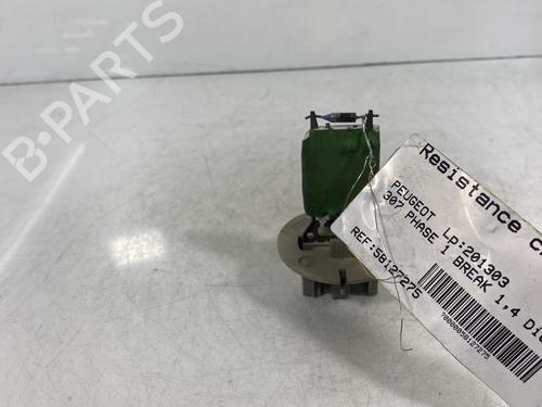 Used Heater resistor Heater resistor PEUGEOT 307 Break (3E) 1.4 HDi (68 hp) 20011607 20011607