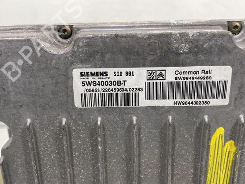 Engine control unit (ECU) PEUGEOT 307 (3A/C) 2.0 HDi 90 | BP21196993M57 