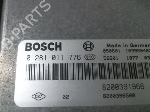 Engine control unit (ECU) RENAULT MEGANE II Estate (KM0/1_) 1.9 dCi (KMRG, KM1G, KM0G, KM2C) | BP19977211M57 