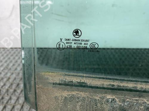 Rear right door window SKODA FABIA II (542) 1.2 12V | BP21814975C21 