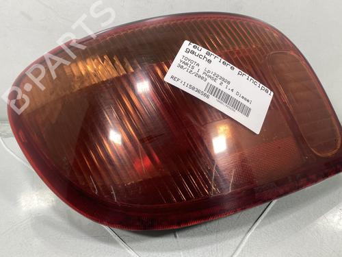 Used Left taillight TOYOTA YARIS (_P1_) 1.4 D-4D (NLP10_, NLP10R) (75 hp) 30887886