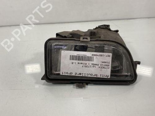 Used Right front fog light CITROËN XANTIA (X1_, X2_) 1.9 Turbo D (90 hp) 19985115