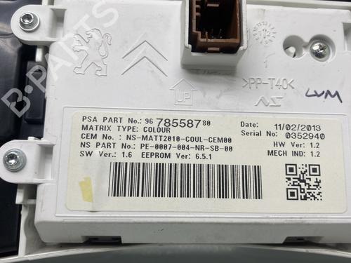 Instrument cluster PEUGEOT 508 SW I (8E_) 2.0 HDi RXH Hybrid4 | BP29759269C47 