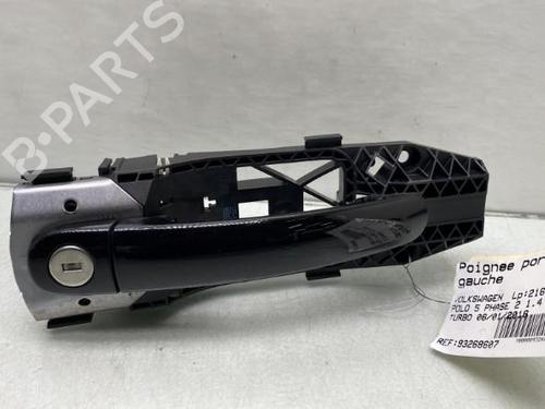 Front left exterior door handle VW POLO V (6R1, 6C1) 1.4 TDI | BP20184984C128 