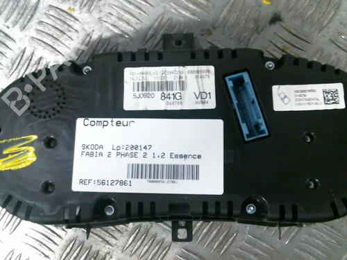 Used Instrument cluster SKODA FABIA II (542) 1.2 12V (60 hp) 19978985