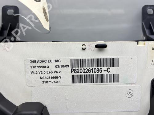 Instrument cluster RENAULT CLIO II (BB_, CB_) 1.5 dCi (B/CB07) | BP30090642C47