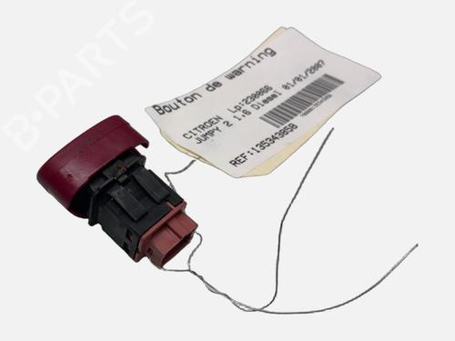 Used Warning switch Warning switch CITROËN JUMPY II (VF7) 1.6 HDi 90 16V (90 hp) 40495294 40495294