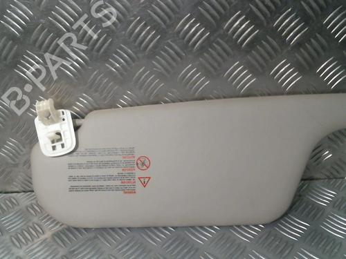 Used Right sun visor Right sun visor RENAULT CLIO III (BR0/1, CR0/1) 1.5 dCi (C/BR0G, C/BR1G) (68 hp) 20010921 20010921