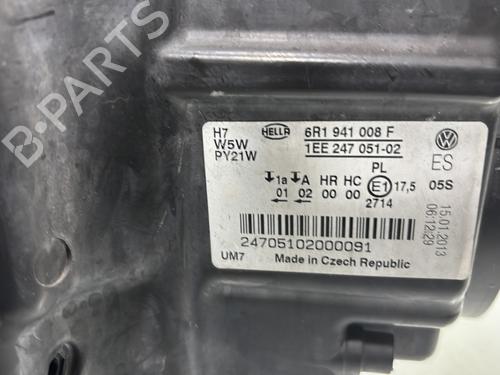 Højre forlygte VW POLO V (6R1, 6C1) 1.2 | BP31049069C29 