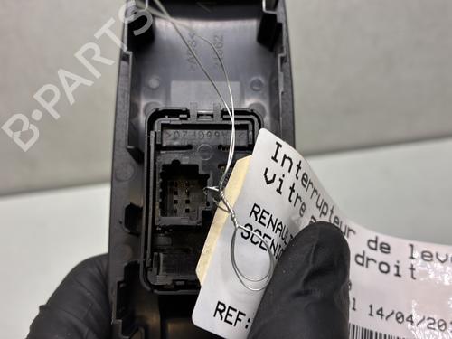 Used Right front window switch Right front window switch RENAULT SCÉNIC IV (J9_) [2016-2022] 33805399 33805399