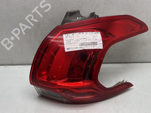 Used Right taillight PEUGEOT 2008 I (CU_) 1.2 VTi (82 hp) 28522771