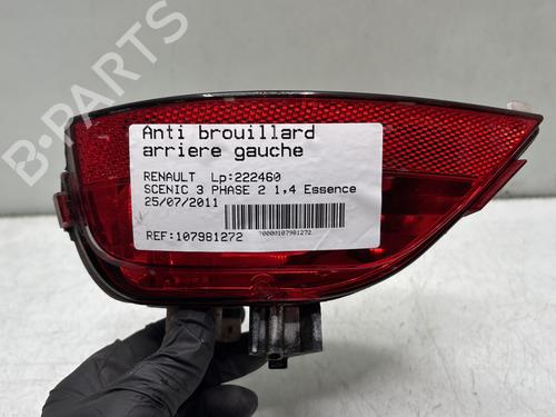 Used Rear fog light RENAULT SCÉNIC III (JZ0/1_) 1.4 16V (JZ0F, JZ1V) (131 hp) 31185293