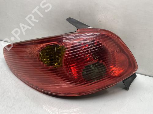 Used Left taillight PEUGEOT 206 Hatchback (2A/C) 1.4 HDi eco 70 (68 hp) 30887994