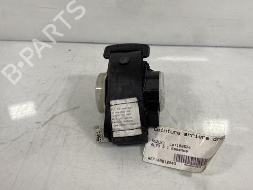 Used Rear right seatbelt Rear right seatbelt SUZUKI ALTO VII (GF, HA25_, HA35_) [2009-2026] 20013540 20013540