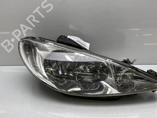 Used Right headlight PEUGEOT 206 SW (2E/K) 2.0 HDi (90 hp) 32274664