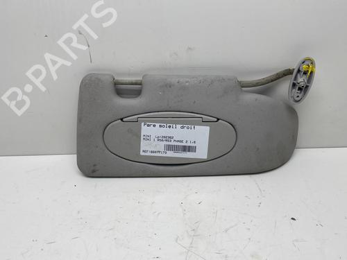 Højre solskærm MINI MINI (R50, R53) [2001-2006]  19995962