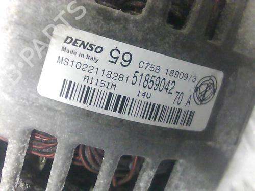 Used Alternator Alternator FORD KA (RU8) 1.2 (69 hp) 20006233 20006233