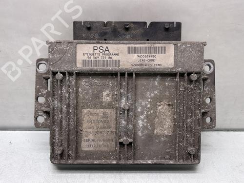 Used Engine control unit (ECU) PEUGEOT 206 Hatchback (2A/C) 1.4 i (75 hp) 29735456