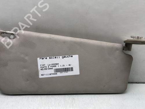 Used Left sun visor FIAT PUNTO (188_) 1.2 60 (188.030, .050, .130, .150, .230, .250) (60 hp) 29315531