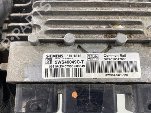 Used Engine control unit (ECU) Engine control unit (ECU) PEUGEOT PARTNER MPV (5_, G_) 2.0 HDI (90 hp) 30262476 30262476