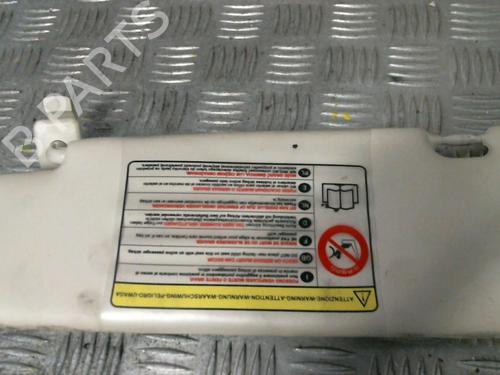 Used Right sun visor FIAT 500 (312_) 1.2 (312AXA1A) (69 hp) 20013191