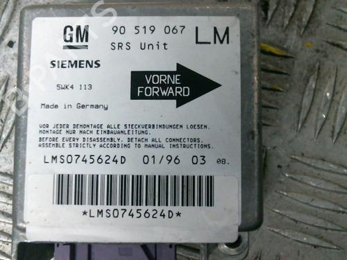 Used ECU airbags OPEL ASTRA F Hatchback (T92) [1991-2000]  20014121