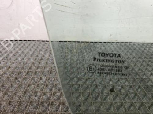 Front right door window TOYOTA YARIS (_P13_) 1.0 (KSP130_, KSP130) | BP19950269C19 
