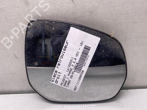 Used Right mirror glass PEUGEOT 3008 I MPV (0U_) 2.0 HDi 150 / BlueHDi 150 (150 hp) 30791155