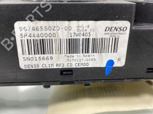 Climate control CITROËN C-ELYSEE (DD_) 1.6 BlueHDi 100 | BP19979042I5