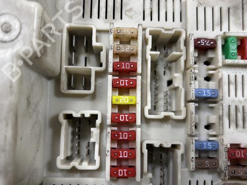 Fuse box RENAULT GRAND SCÉNIC II (JM0/1_) 1.5 dCi (JM1E) | BP31206066E1