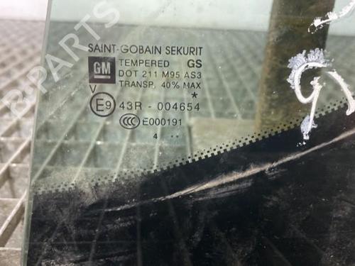 Rear left door window OPEL CORSA D (S07)  | BP20032742C20 