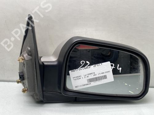 Used Right mirror HYUNDAI TUCSON (JM) 2.0 (141 hp) 31338547