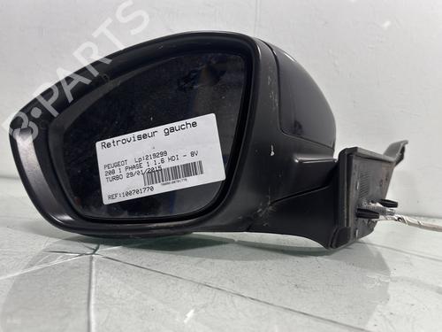 Used Left mirror PEUGEOT 208 I (CA_, CC_) 1.6 HDi (92 hp) 29706860