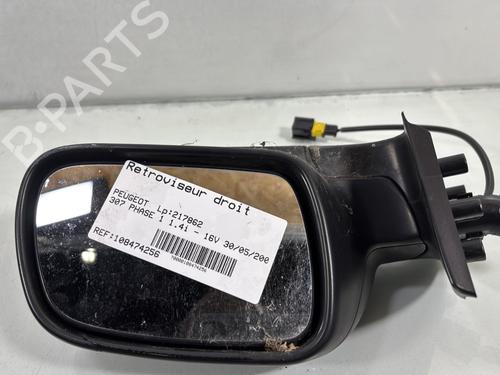 Used Right mirror PEUGEOT 307 (3A/C) 1.4 16V (88 hp) 27722333