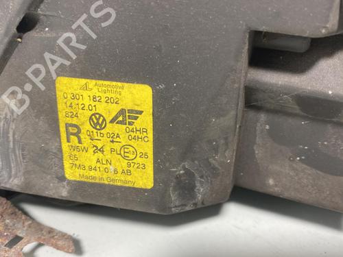 Used Right headlight VW SHARAN (7M8, 7M9, 7M6) 1.9 TDI (115 hp) 20029798