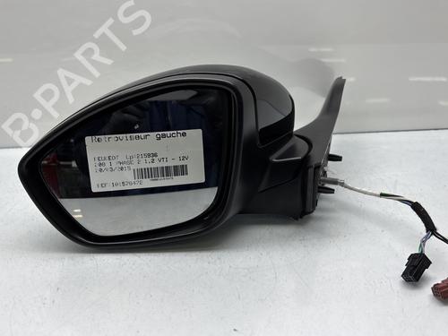 Used Left mirror PEUGEOT 208 I (CA_, CC_) 1.2 VTI 82 (82 hp) 27632077