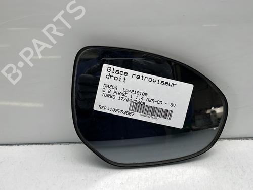 Used Right mirror glass Right mirror glass MAZDA 2 (DE_, DH_) 1.4 MZR-CD (68 hp) 26890582 26890582
