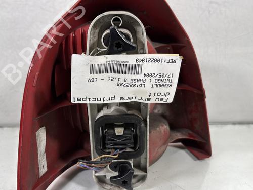 Right taillight RENAULT TWINGO I (C06_) 1.2 16V (C060) | BP28281038C35 